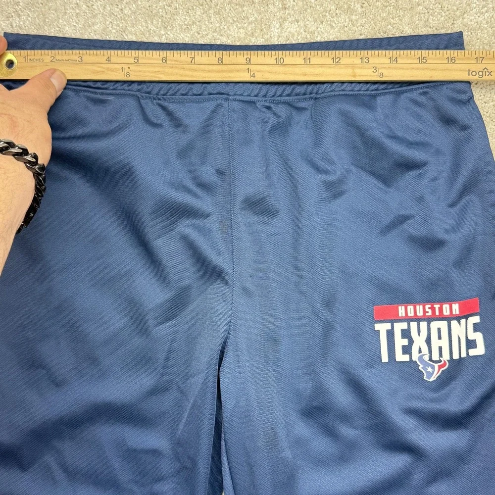 Houston Texans Chuck Chaser Pants Mens Medium NFL‎ Football Athletic Sweatpants